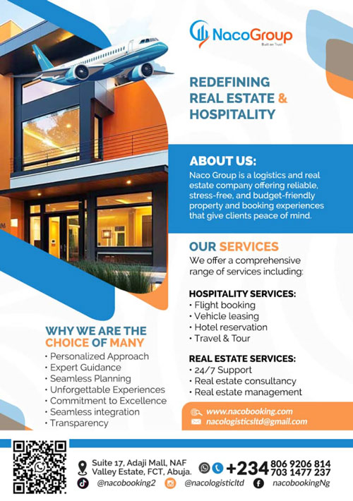 We Have Opened A Full Travel And Tour Company - NACO Group — Logistics Firm Expands Operations To Offer Comprehensive Travel Services