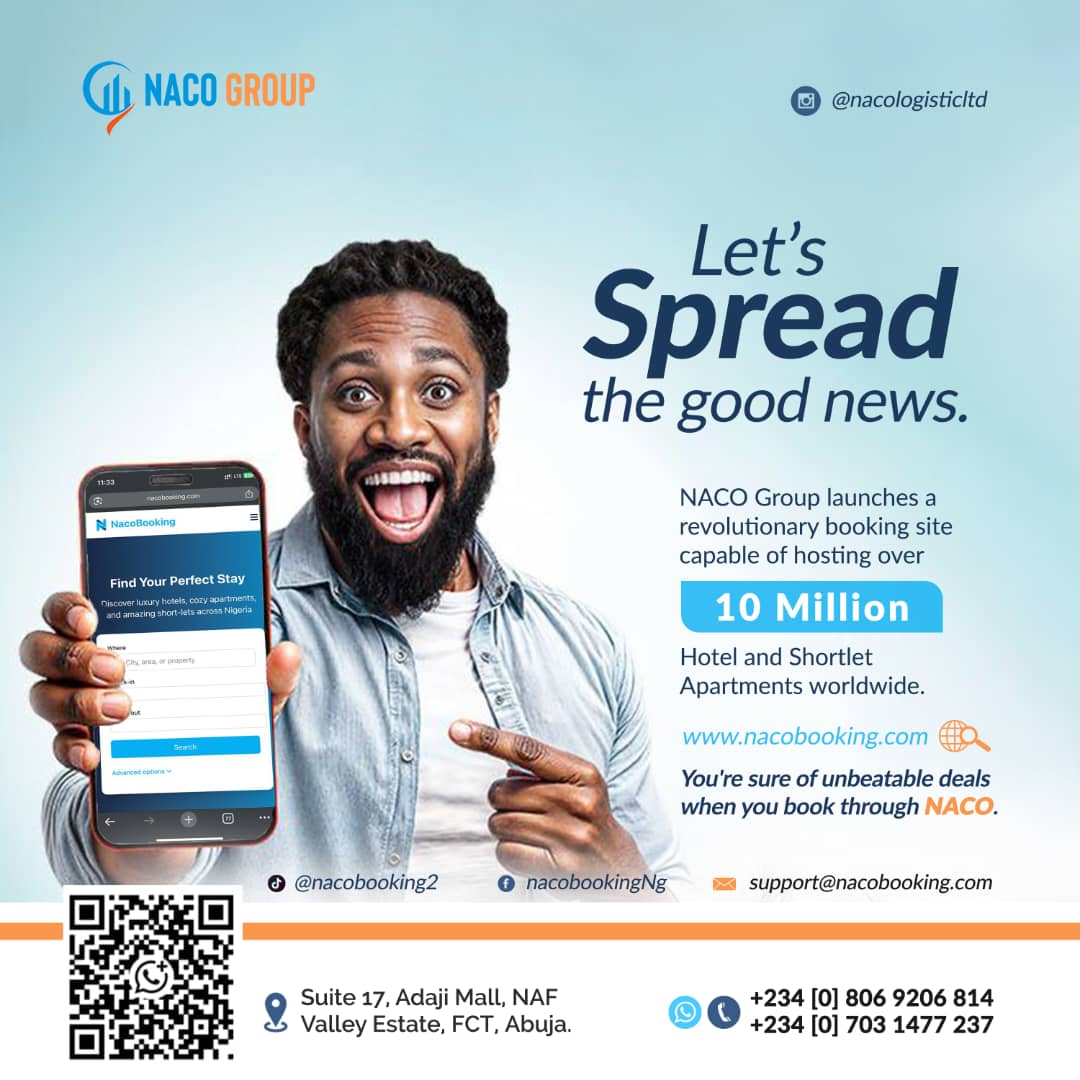 Naco group leverages technology to tackle challenges facing hotel and shortlet industry in nigeria