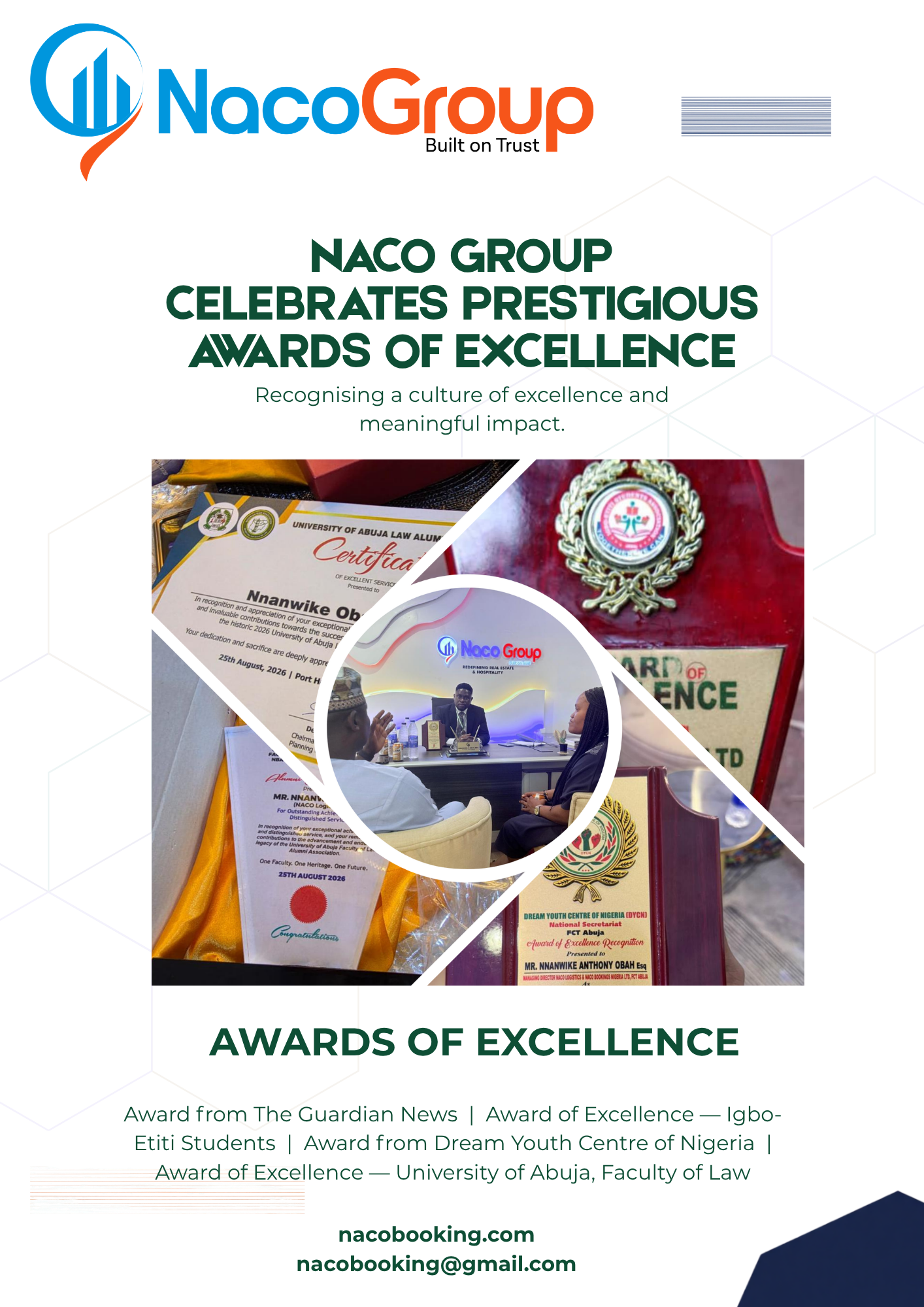 Congratulations to an icon of excellence.