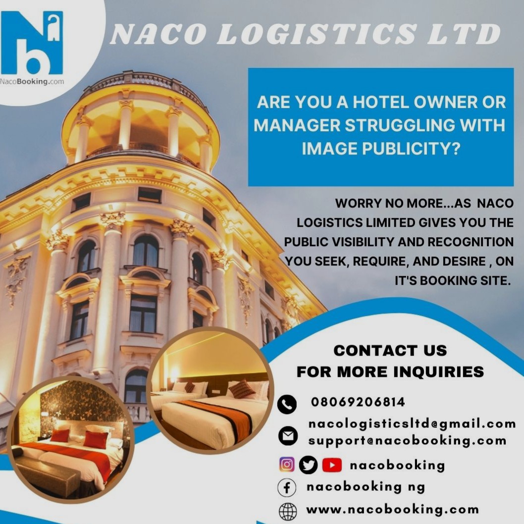 LISA APARTMENT AND PHOENIX APARTMENTS Abuja join NACO LOGISTICS LTD list of Luxury partner hotels/serviced Apartment with SPECIAL DISCOUNT available to clients booking through NACO.