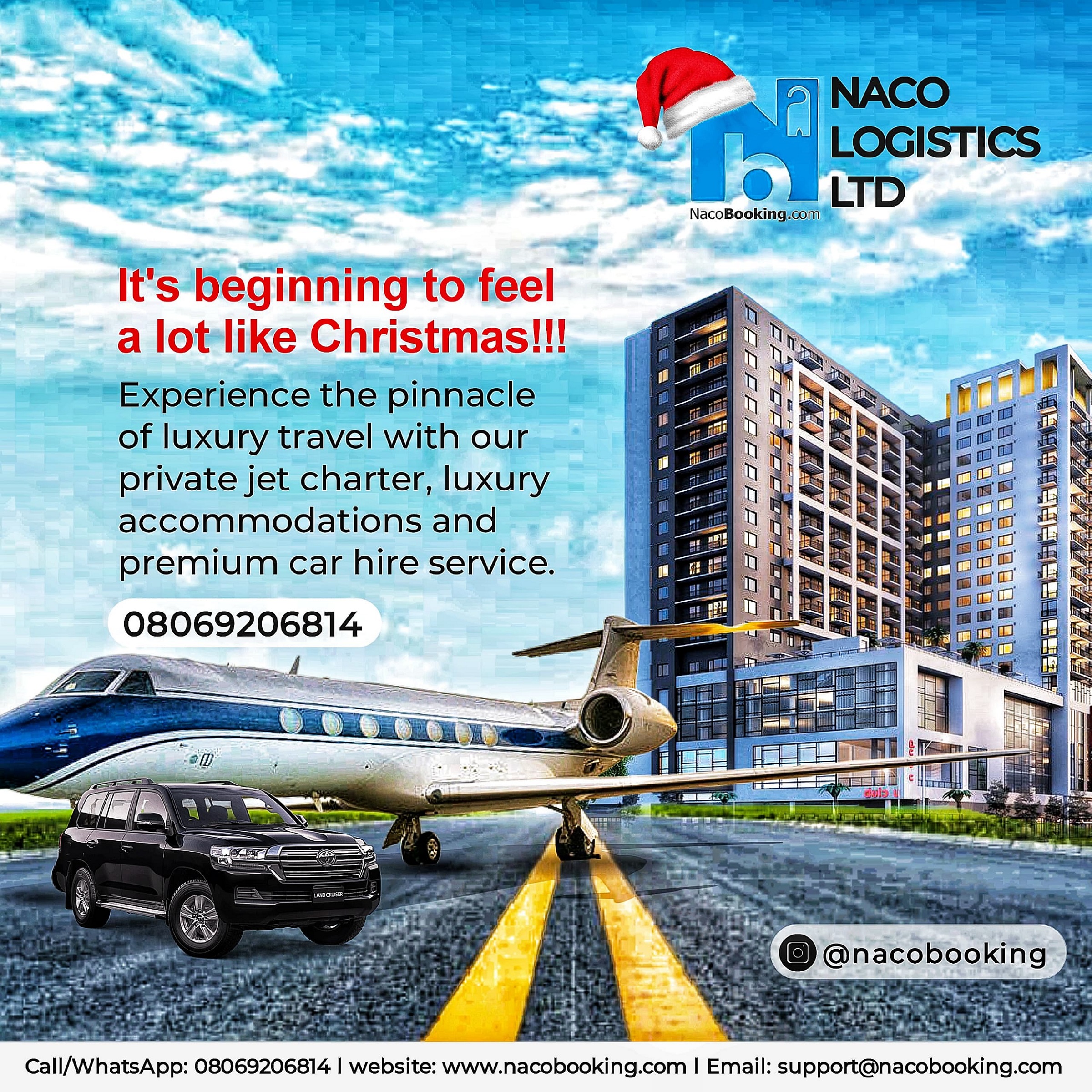 NACO LOGISTICS LTD CHRISTMAS HOLIDAY OFFERS