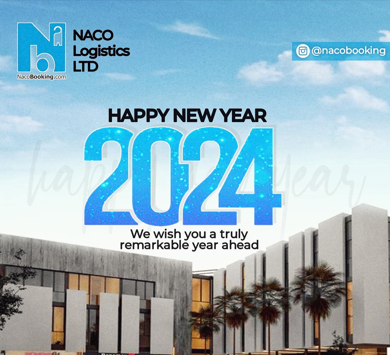 Happy New Year from us at NACO Logistics Ltd.!